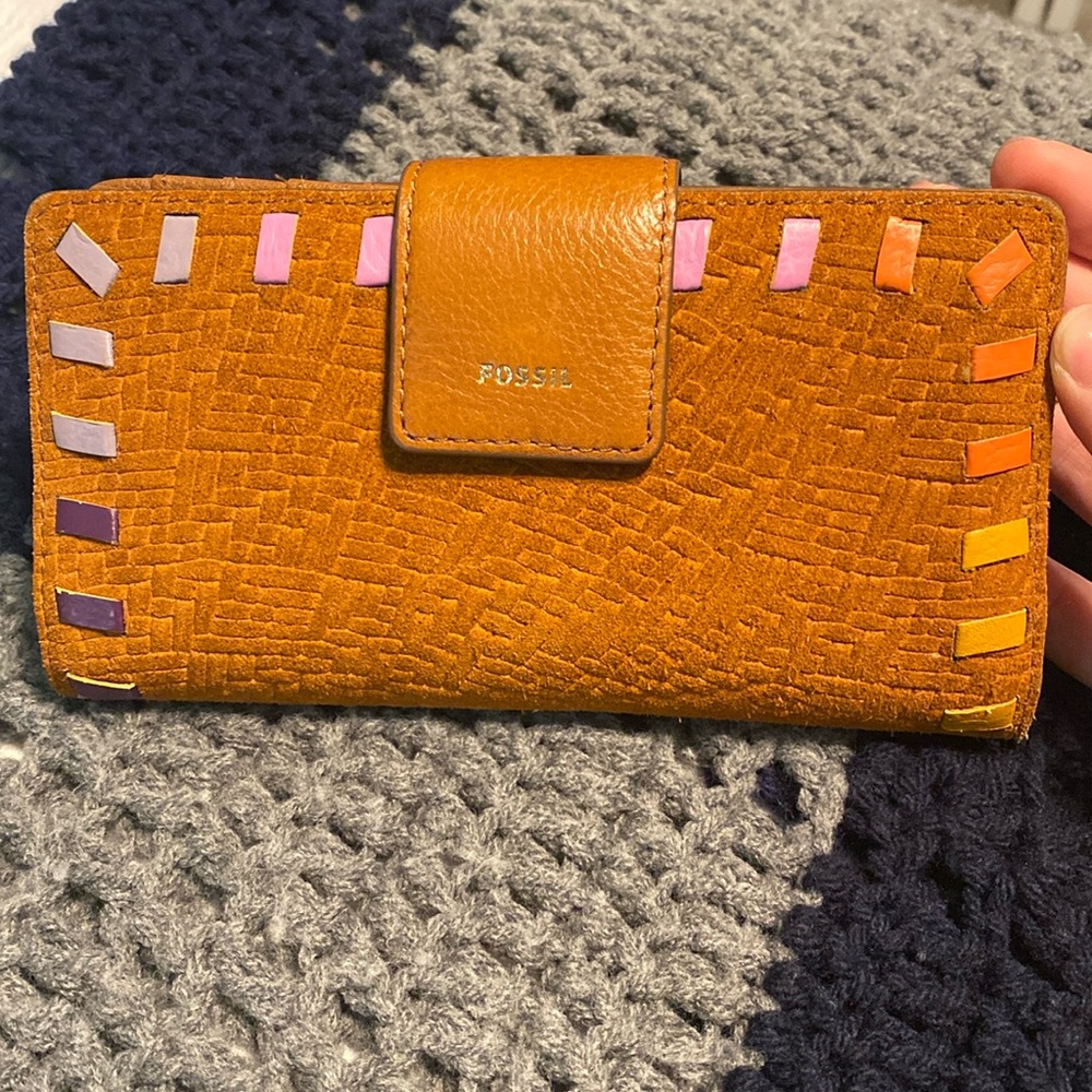Fossil Logan Tab Clutch Wallet